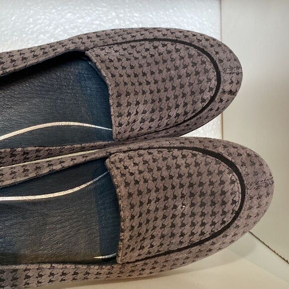 Dansko Houndstooth Loafers Womens Comfort Wedge Slip On Work Casual Shoes Preppy - Picture 6 of 14